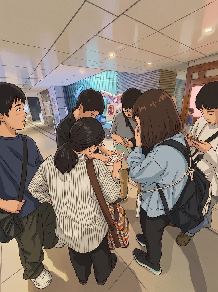 日本橋でのポケモン謎解きイベントの様子